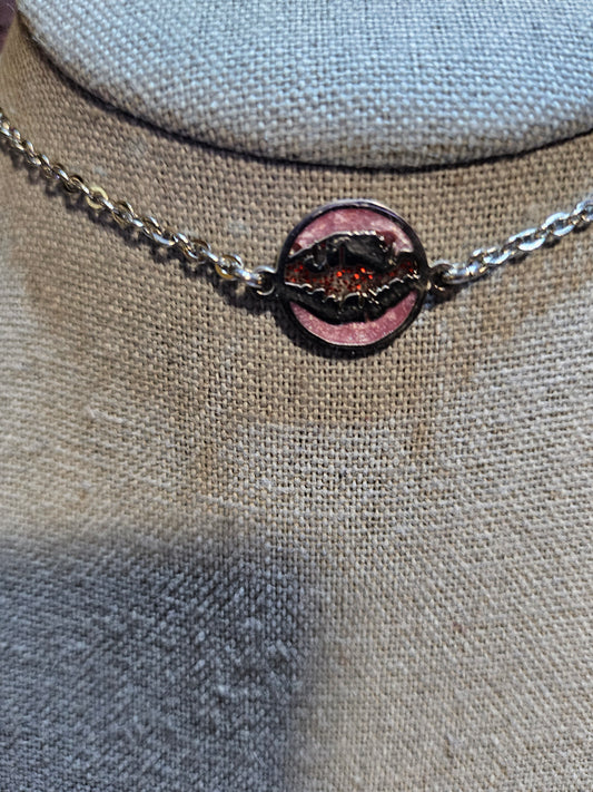 "Hot Lips" Glow-in-the-Dark Necklace