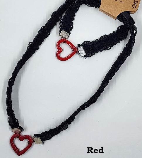 Heart Choker & Bracelet Sets