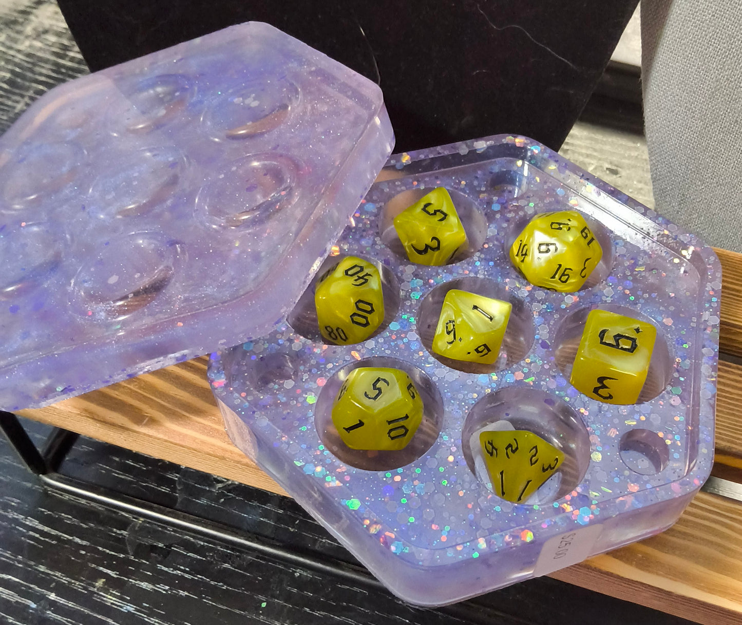 Hexagonal Dice Holder