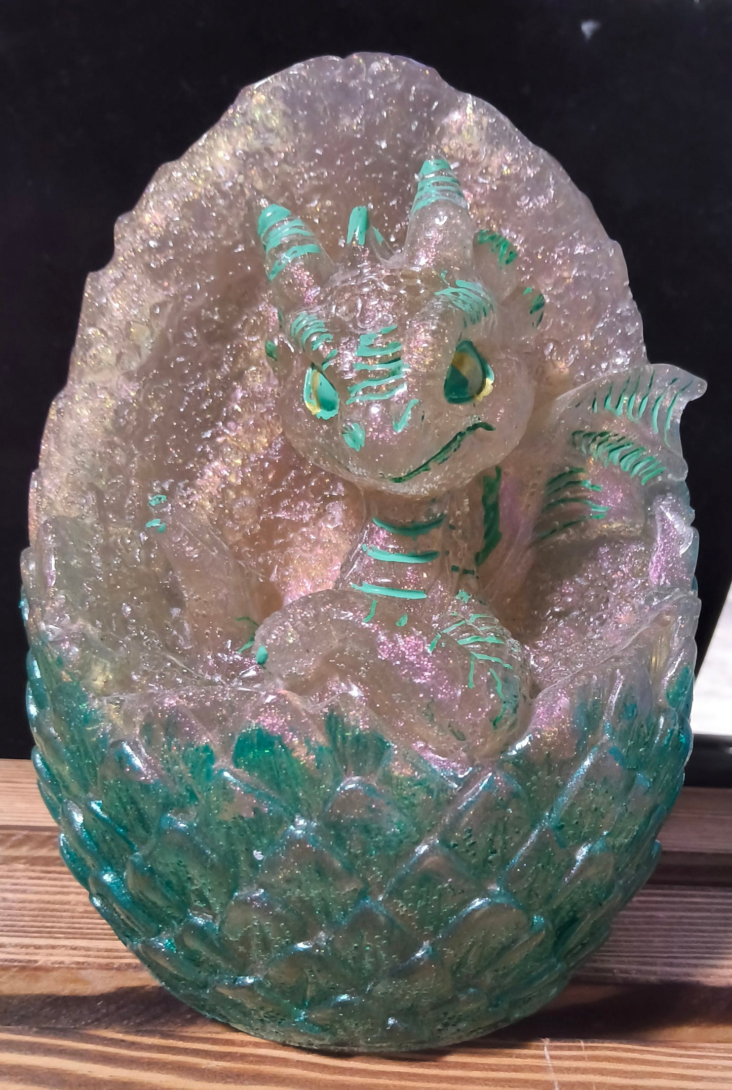 Resin Dragon Egg Cutaways